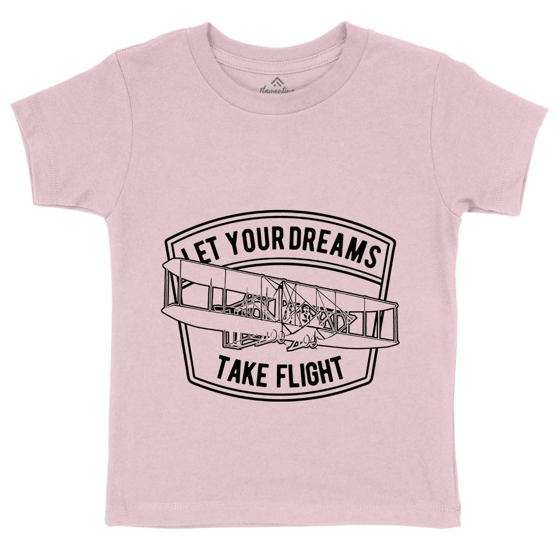 Let Your Dreams Kids Crew Neck T-Shirt Vehicles A706
