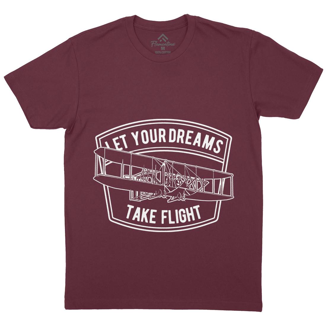 Let Your Dreams Mens Crew Neck T-Shirt Vehicles A706