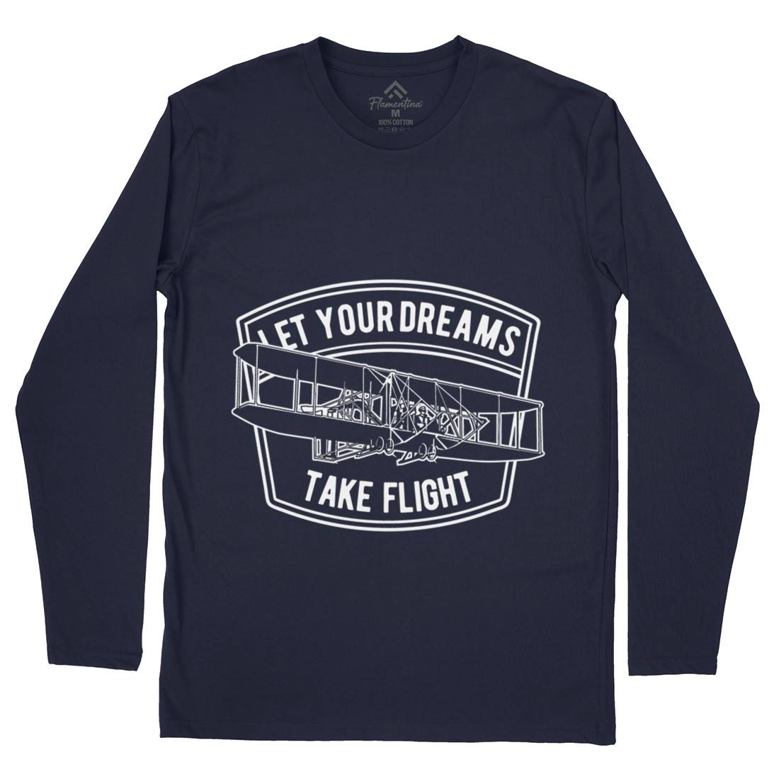 Let Your Dreams Mens Long Sleeve T-Shirt Vehicles A706