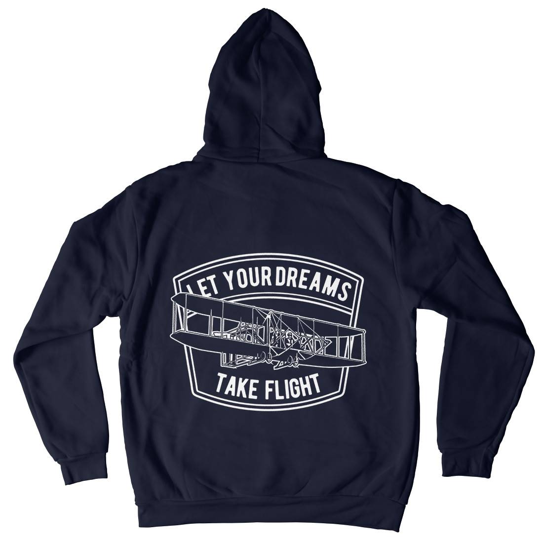 Let Your Dreams Mens Hoodie With Pocket Vehicles A706