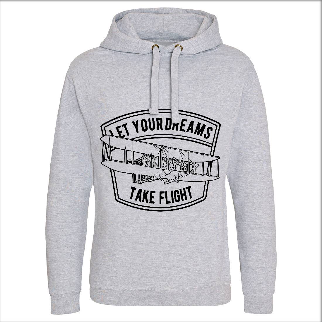 Let Your Dreams Mens Hoodie Without Pocket Vehicles A706