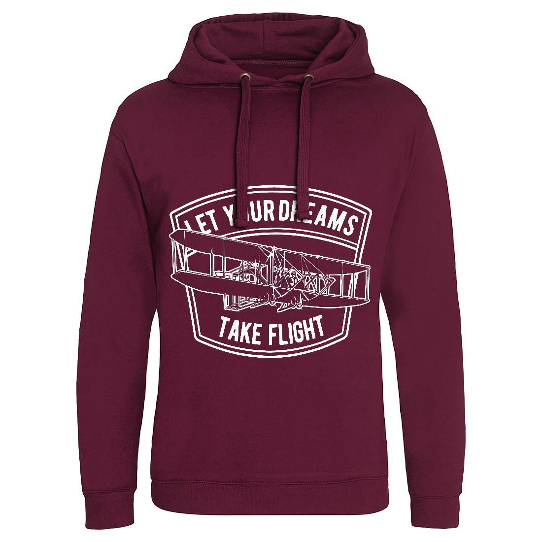 Let Your Dreams Mens Hoodie Without Pocket Vehicles A706
