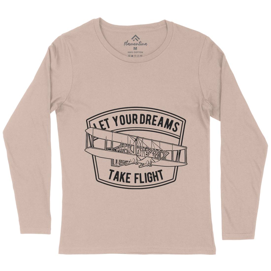 Let Your Dreams Womens Long Sleeve T-Shirt Vehicles A706