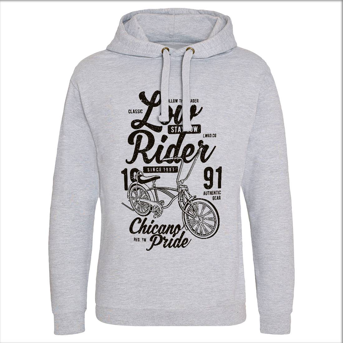 Low Rider Mens Hoodie Without Pocket Bikes A710