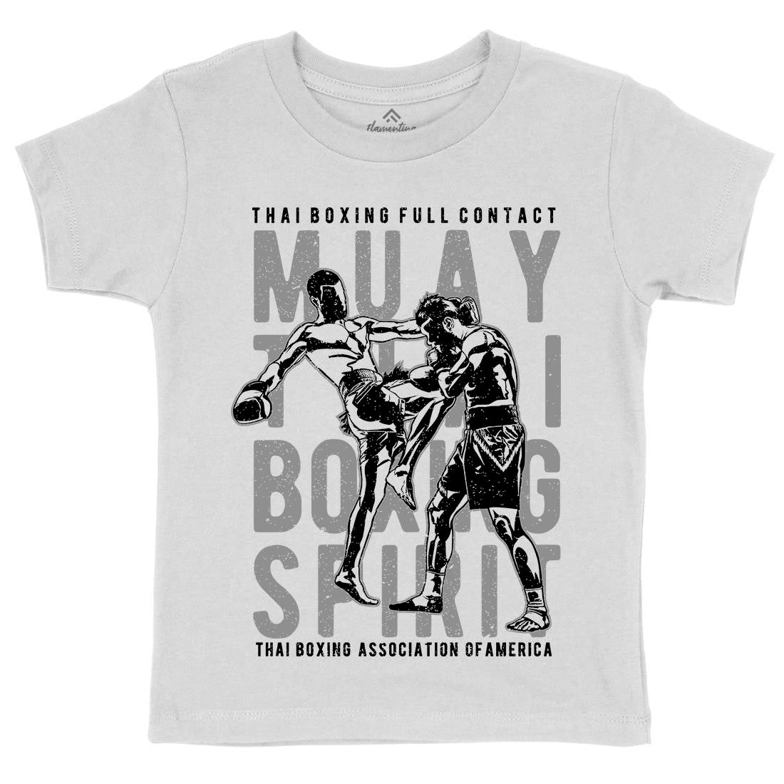Muay Thai Kids Crew Neck T-Shirt Sport A722