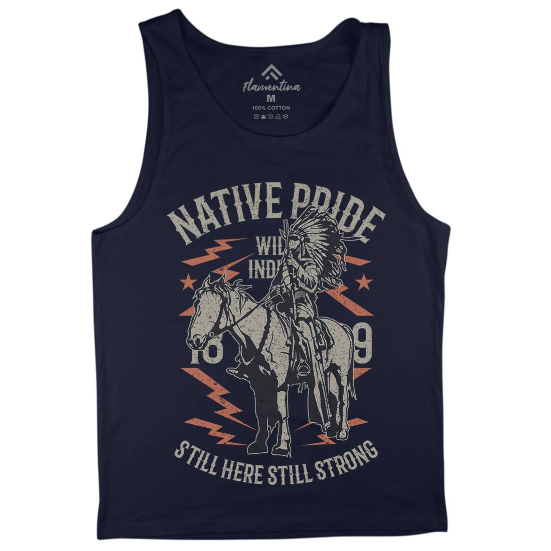 Native Pride Mens Tank Top Vest American A724