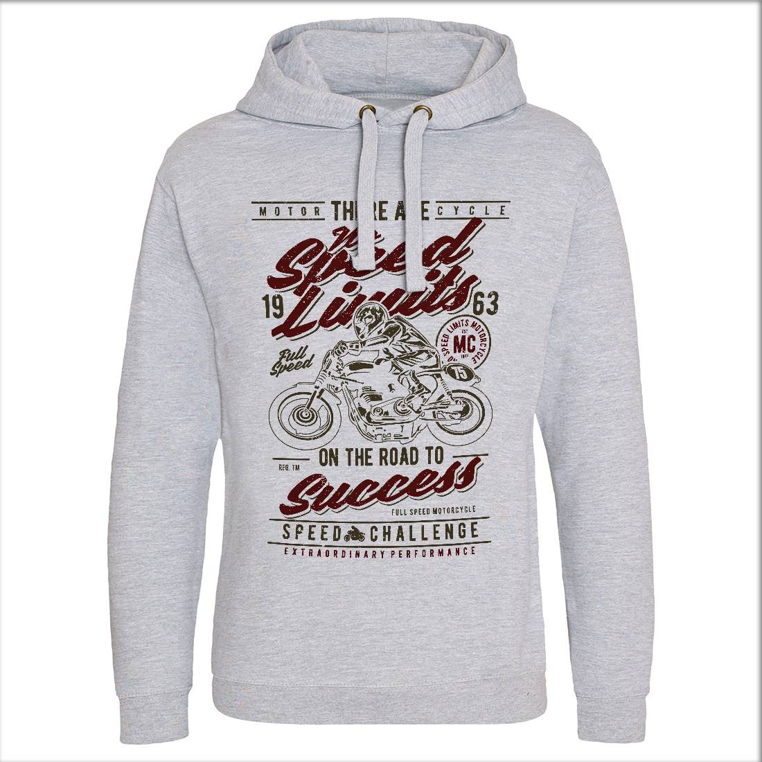 No Speed Limits Mens Hoodie Without Pocket Motorcycles A729
