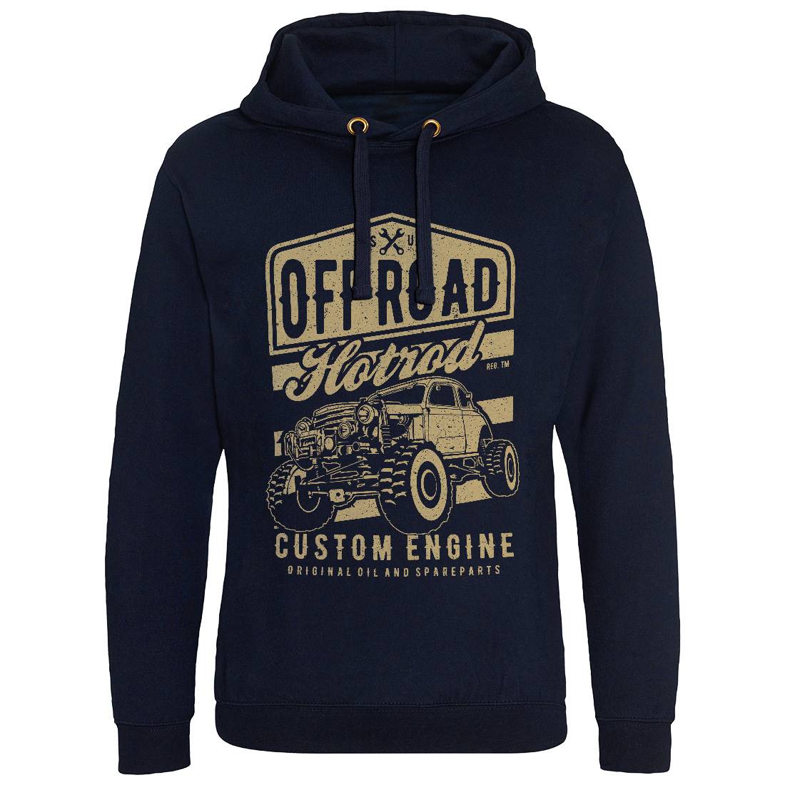 Offroad Hotrod Mens Hoodie Without Pocket Cars A730