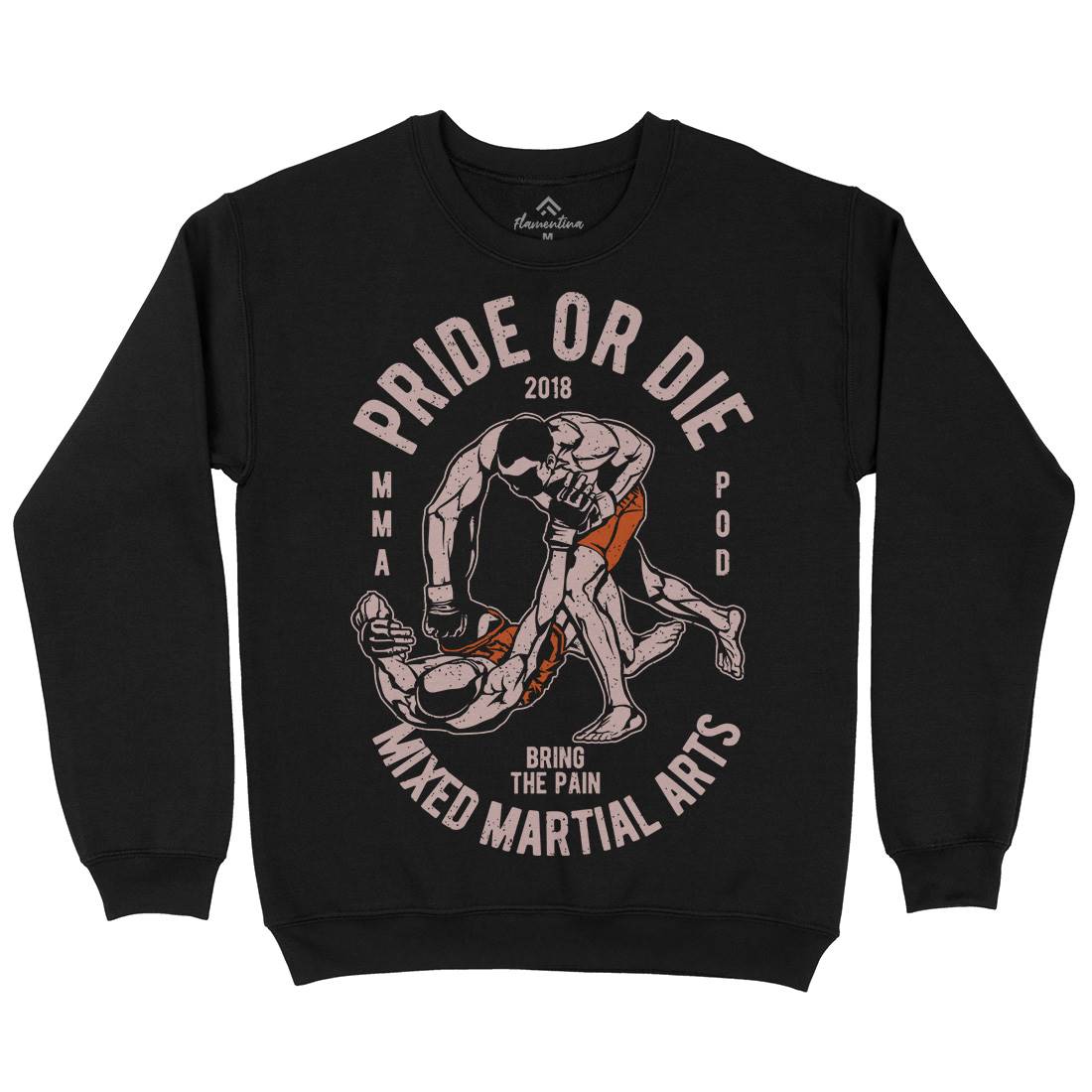 Pride Or Die Kids Crew Neck Sweatshirt Sport A735