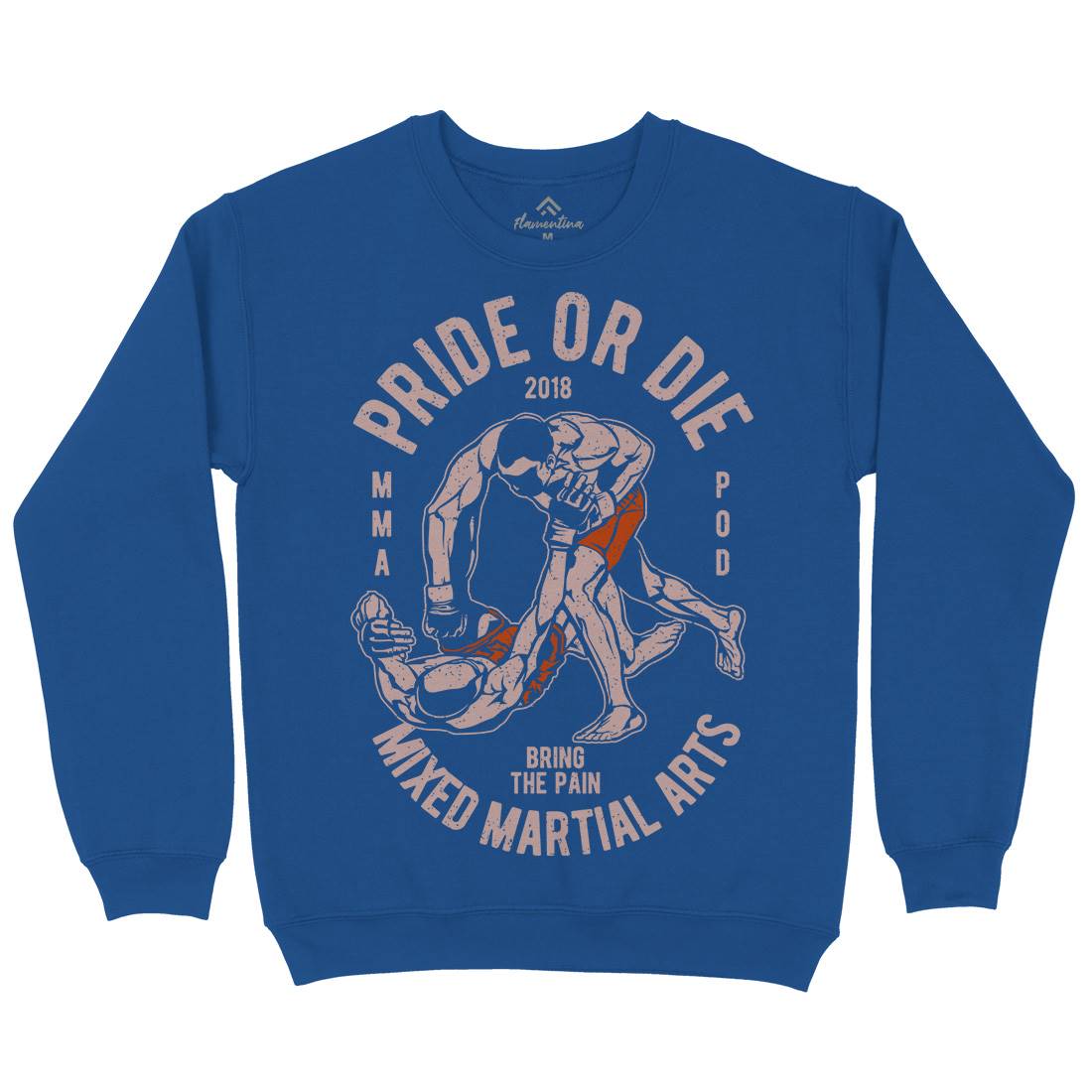 Pride Or Die Mens Crew Neck Sweatshirt Sport A735