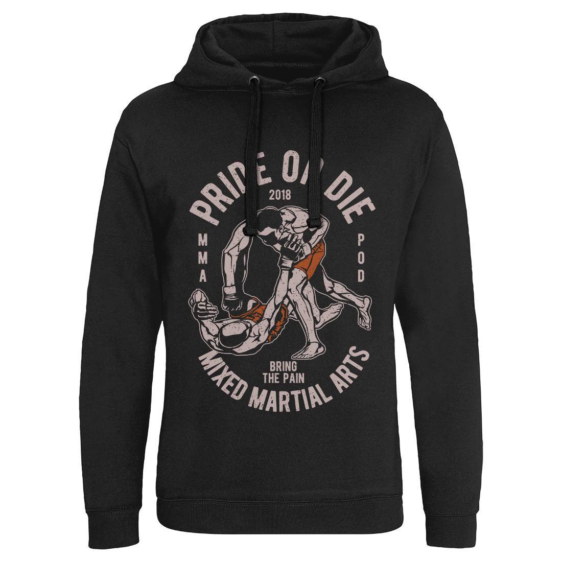 Pride Or Die Mens Hoodie Without Pocket Sport A735