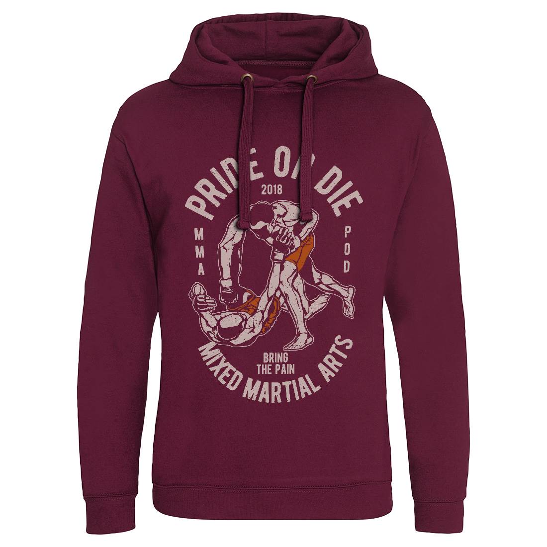 Pride Or Die Mens Hoodie Without Pocket Sport A735