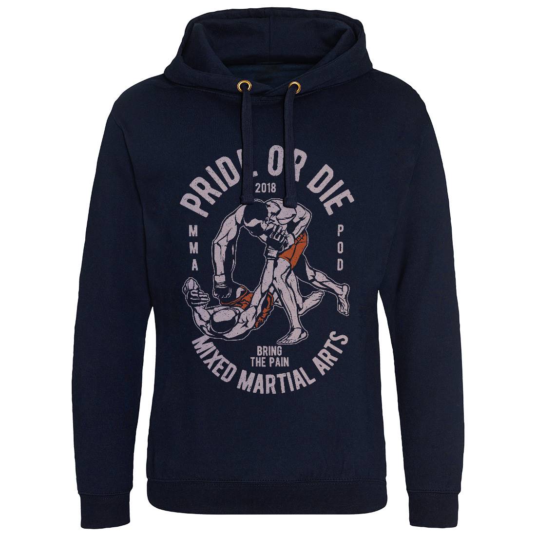 Pride Or Die Mens Hoodie Without Pocket Sport A735