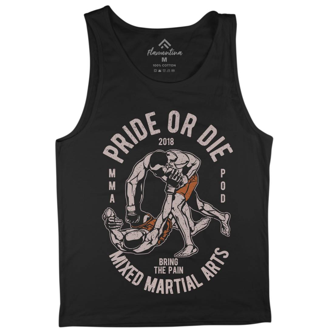 Pride Or Die Mens Tank Top Vest Sport A735