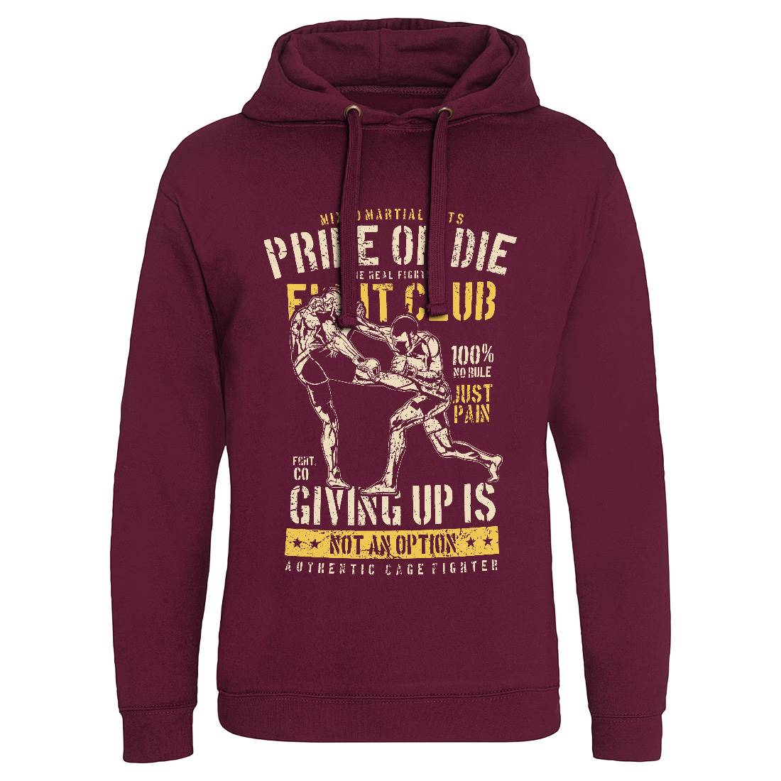 Pride Or Die Mens Hoodie Without Pocket Sport A736