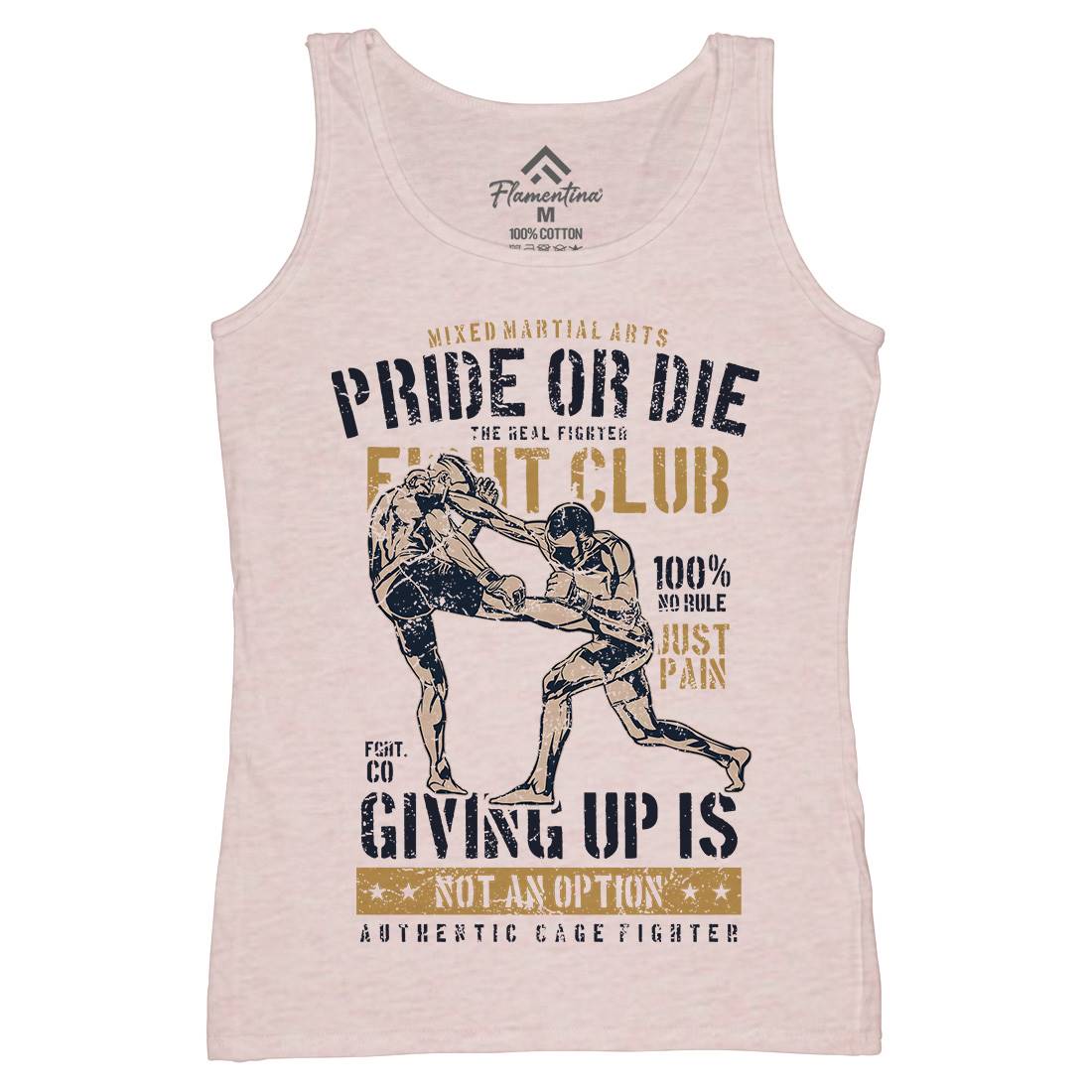 Pride Or Die Womens Organic Tank Top Vest Sport A736