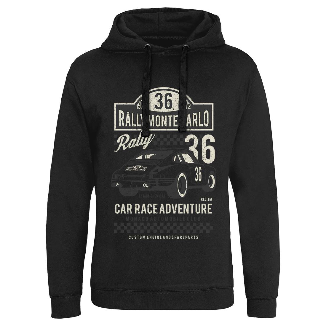 Rally Mens Hoodie Without Pocket Cars A737