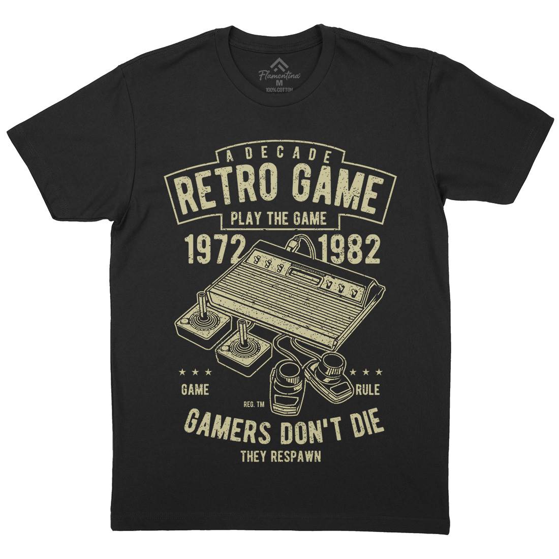 Retro Game Club Mens Crew Neck T-Shirt Geek A741