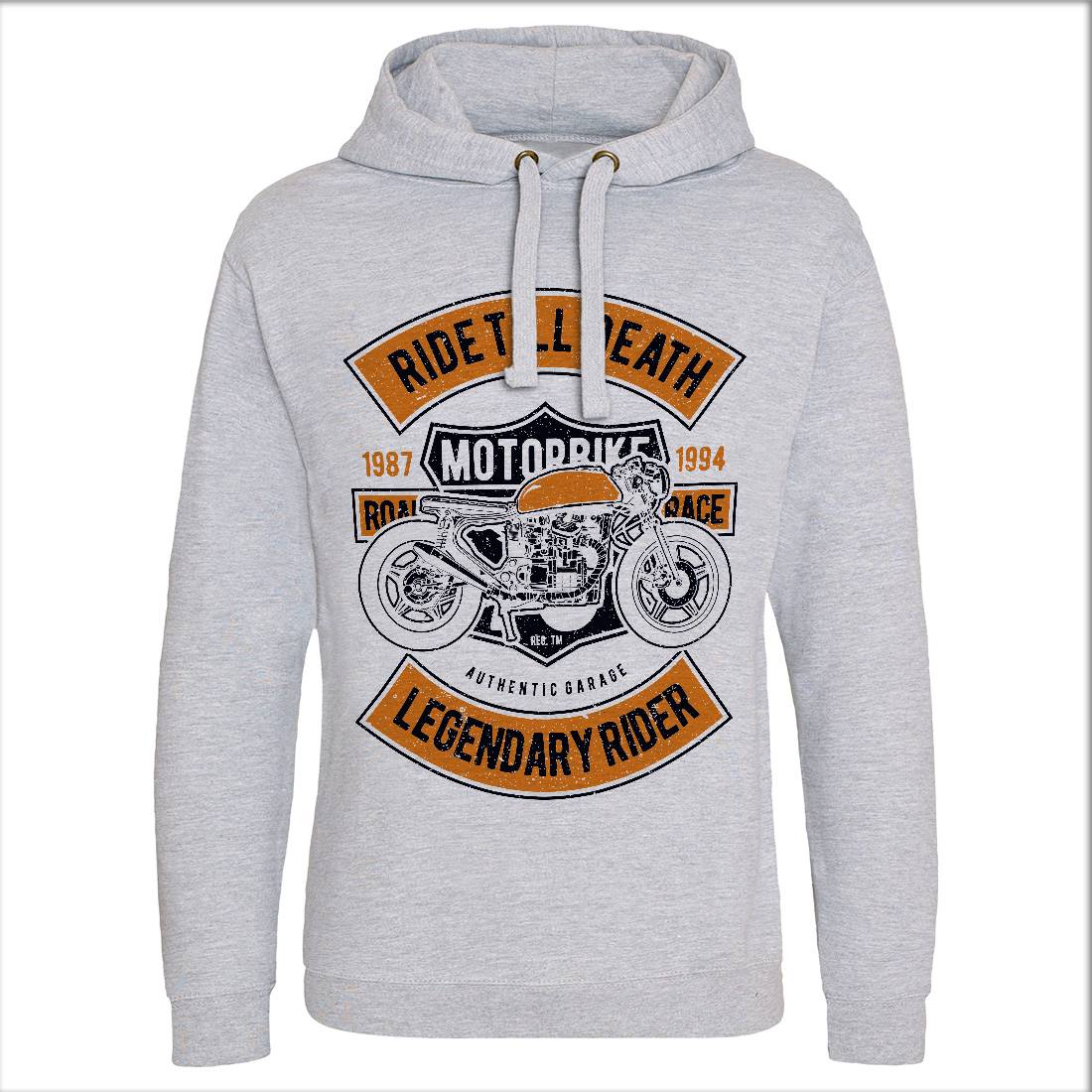Ride Till Death Mens Hoodie Without Pocket Motorcycles A743