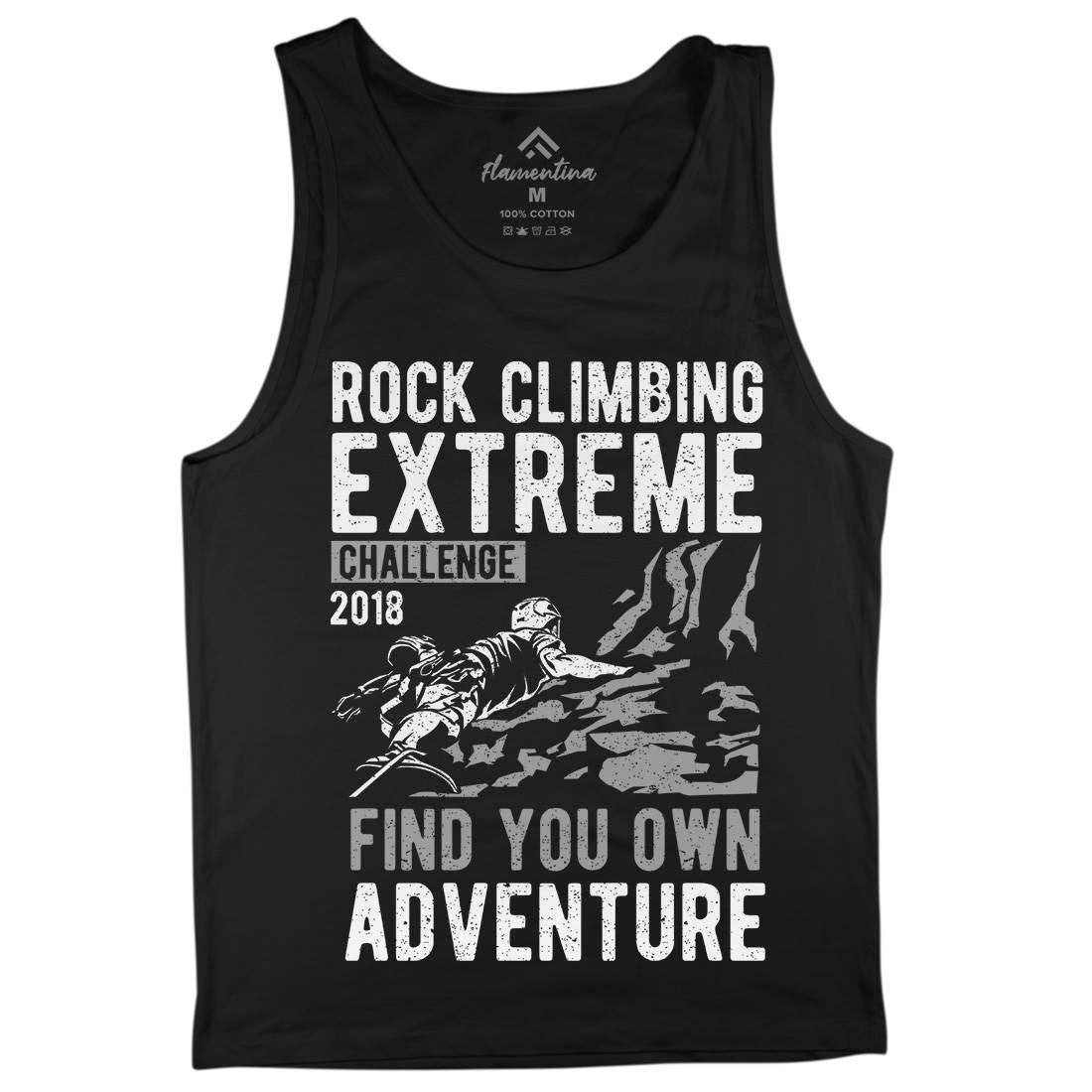 Rock Climbing Mens Tank Top Vest Sport A747