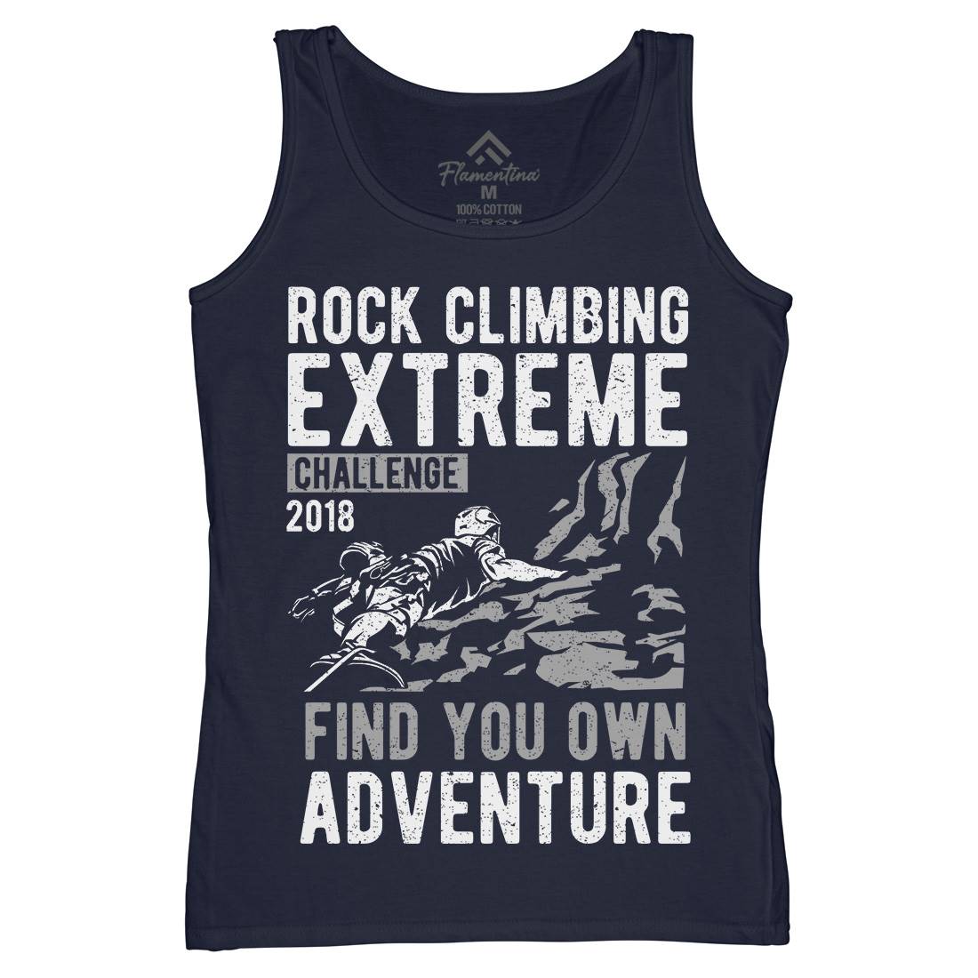 Rock Climbing Womens Organic Tank Top Vest Sport A747