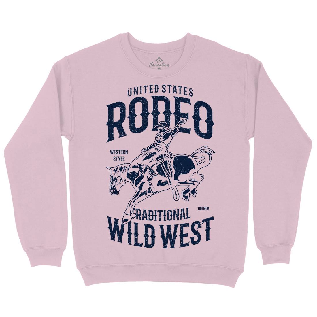 Rodeo Kids Crew Neck Sweatshirt American A748