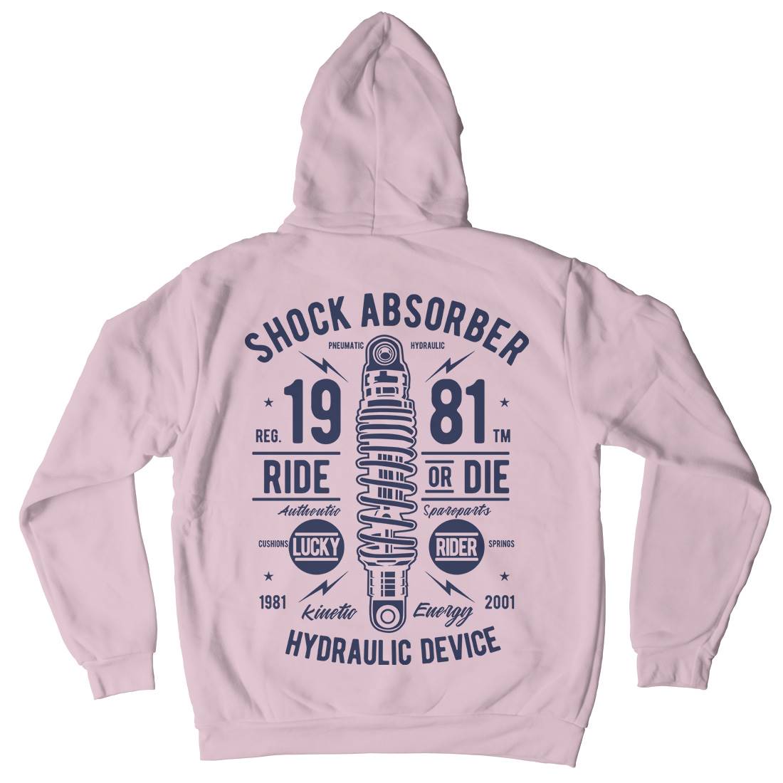 Shock Absorber Kids Crew Neck Hoodie Motorcycles A753