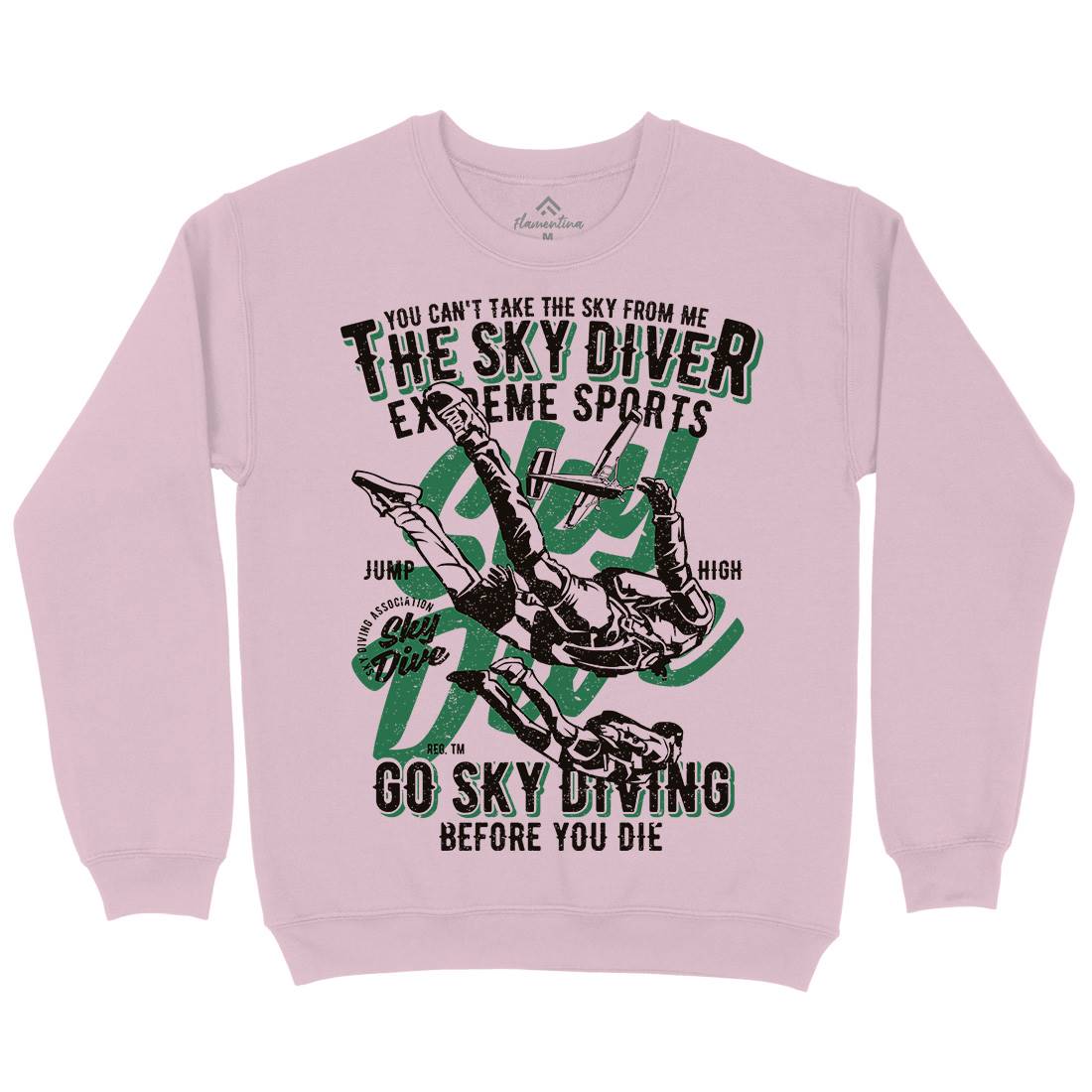 Sky Diver Kids Crew Neck Sweatshirt Sport A757