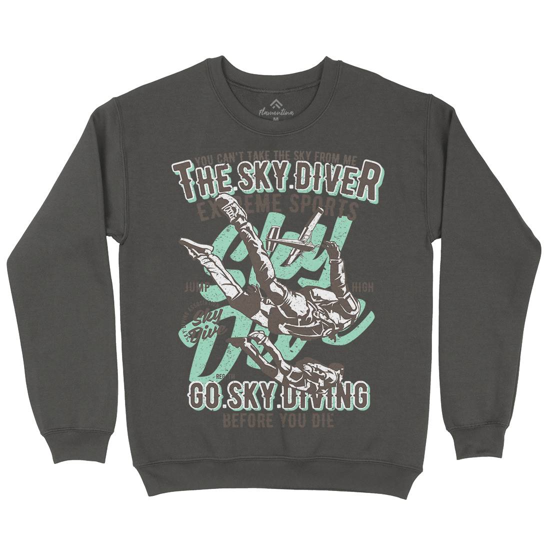 Sky Diver Kids Crew Neck Sweatshirt Sport A757