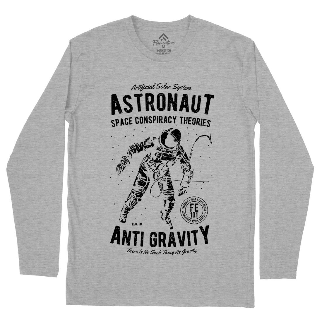Conspiracy Theories Mens Long Sleeve T-Shirt Space A759