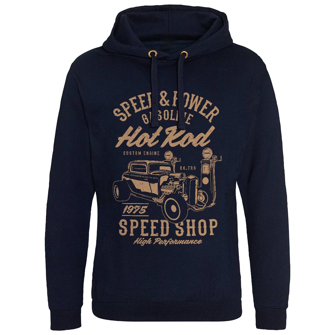 Speed Power Mens Hoodie Without Pocket Cars A760