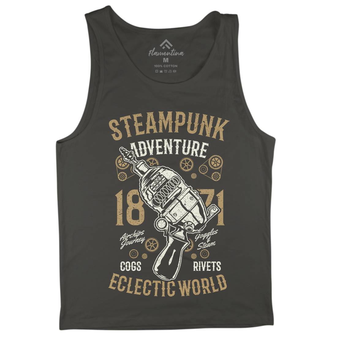 Adventure Mens Tank Top Vest Steampunk A766