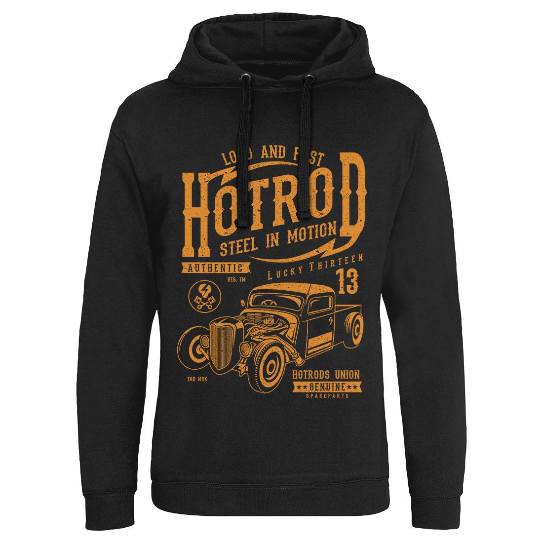 Steel In Motion Mens Hoodie Without Pocket Cars A767