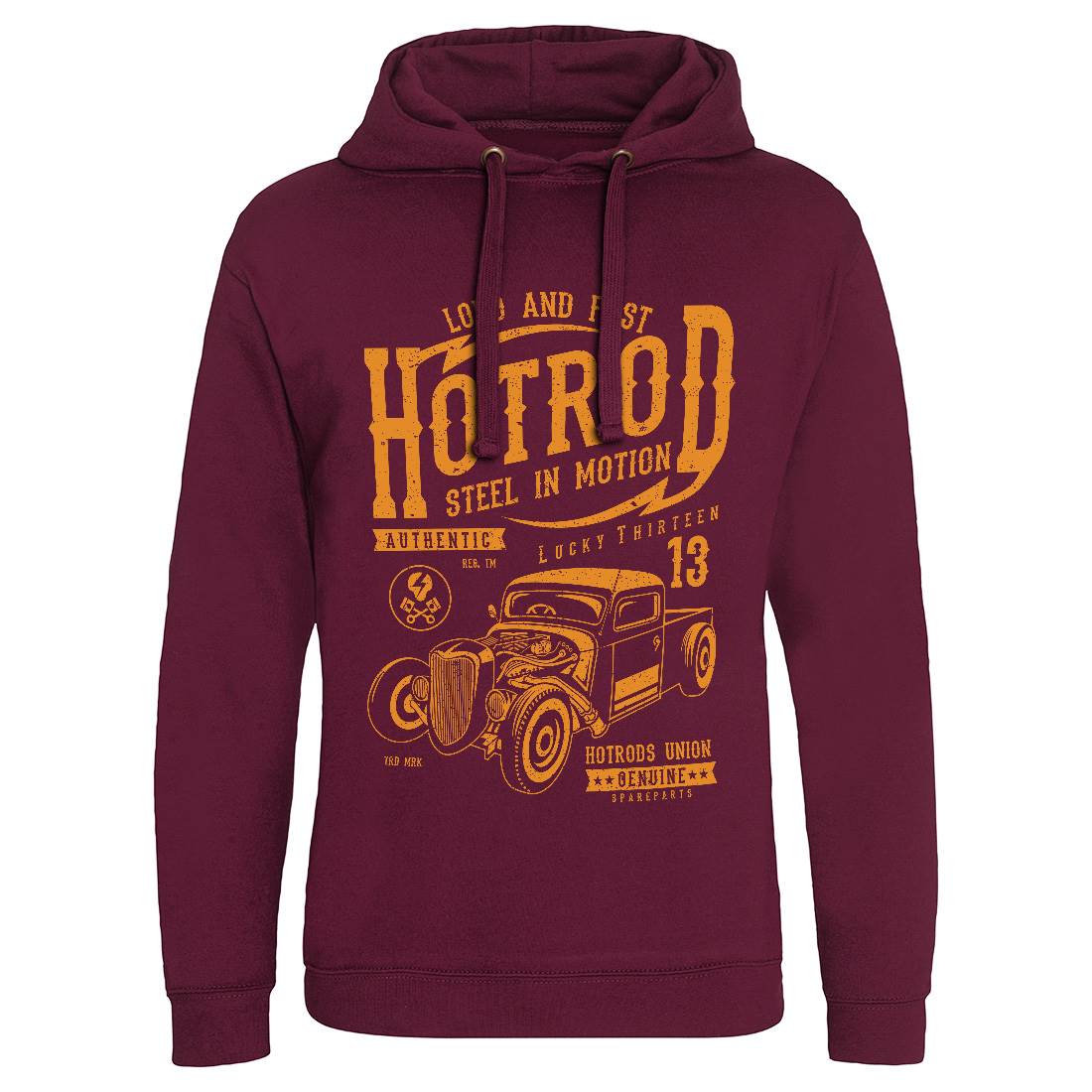 Steel In Motion Mens Hoodie Without Pocket Cars A767
