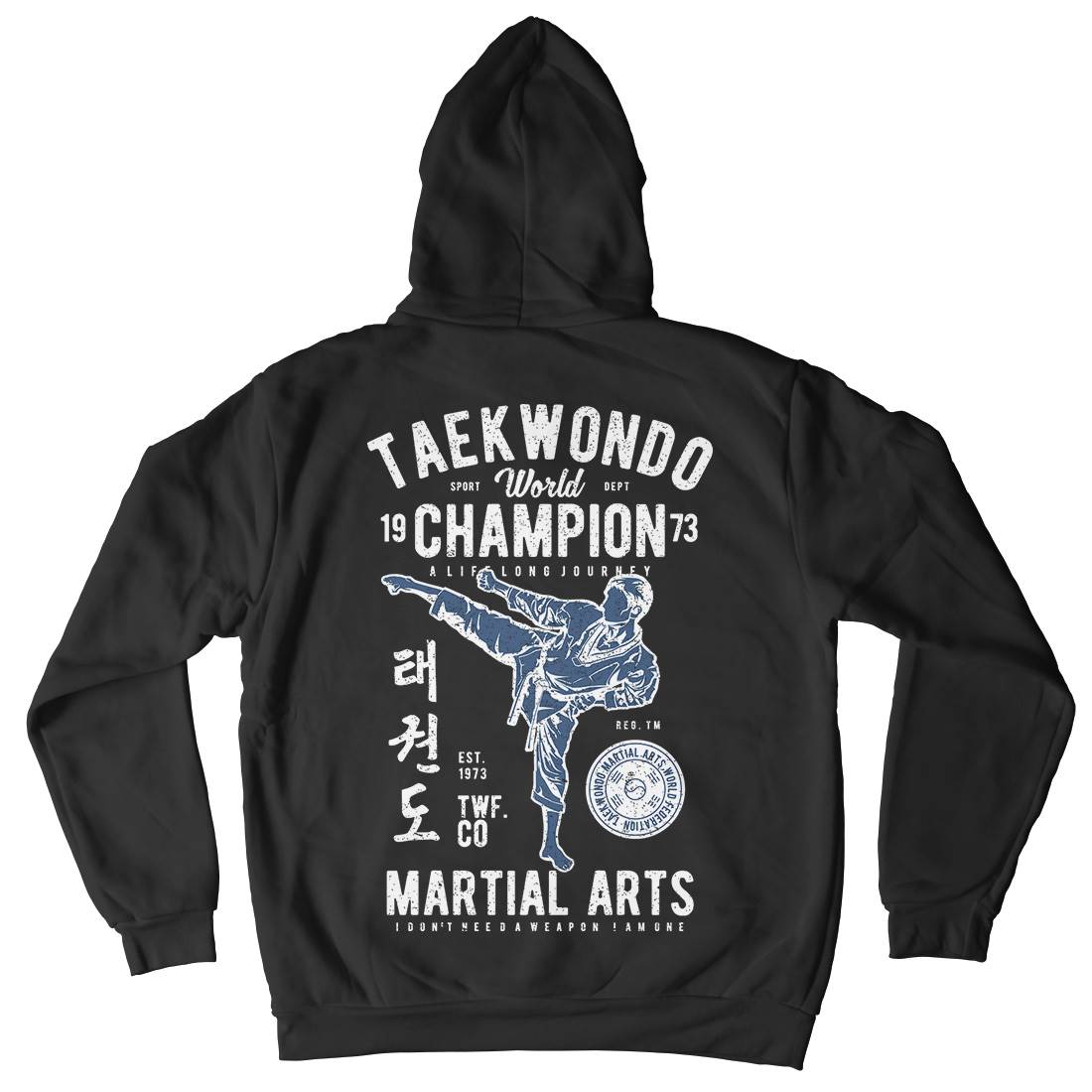 Taekwondo Kids Crew Neck Hoodie Sport A770