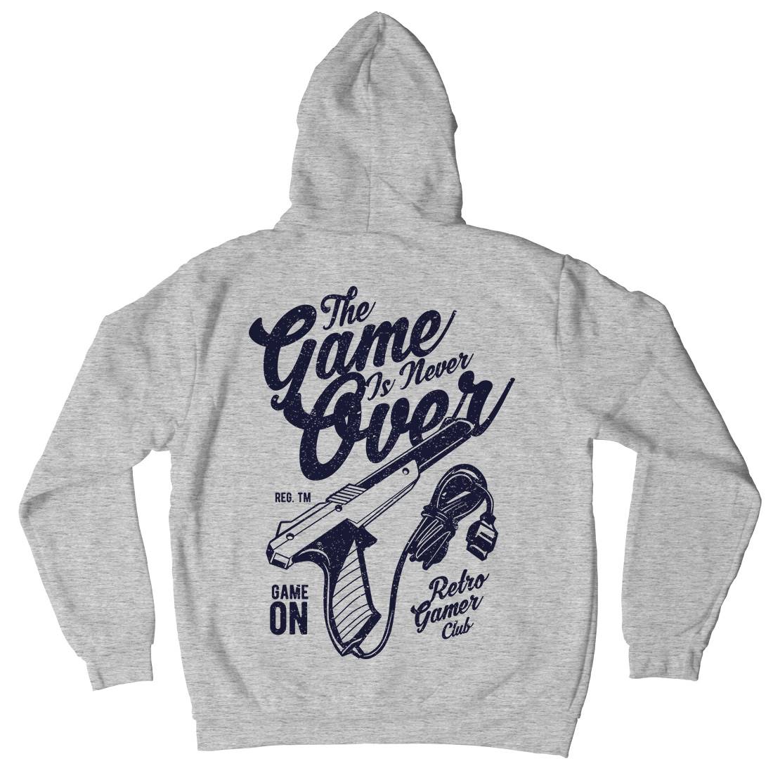 Game Is Never Over Kids Crew Neck Hoodie Geek A773