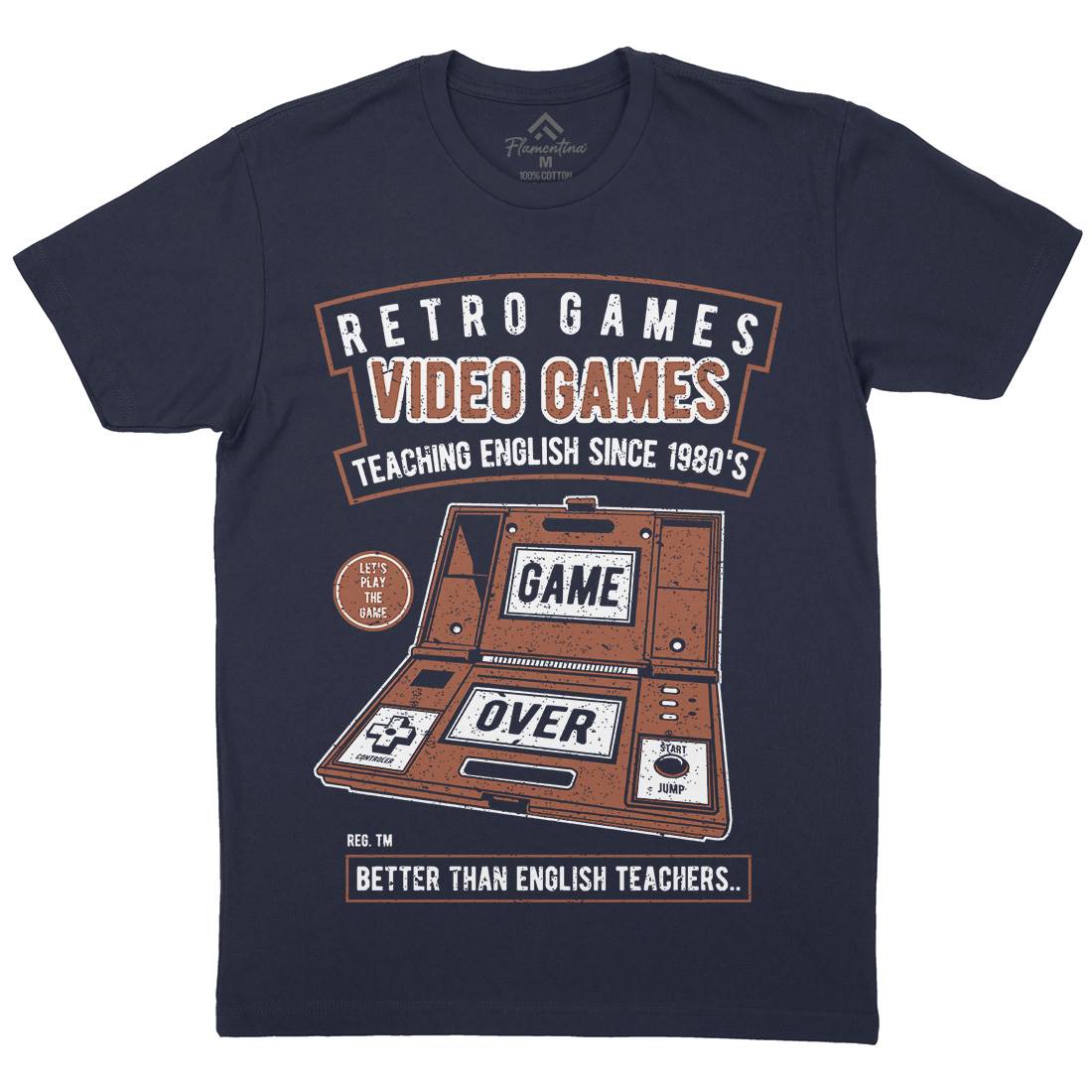 Video Games Mens Crew Neck T-Shirt Geek A783