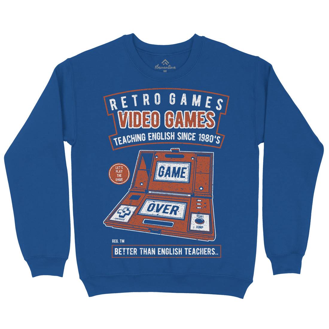 Video Games Kids Crew Neck Sweatshirt Geek A783