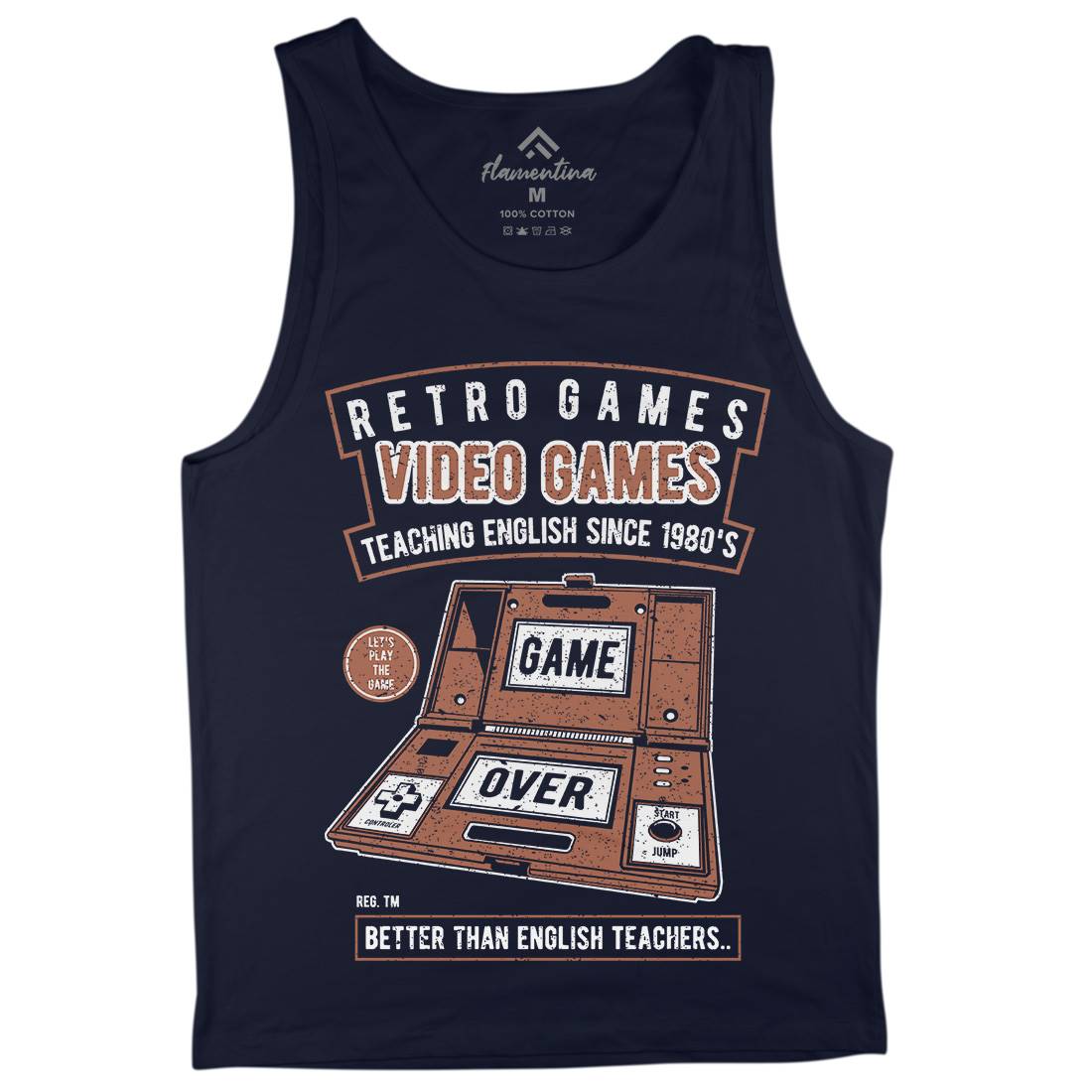 Video Games Mens Tank Top Vest Geek A783