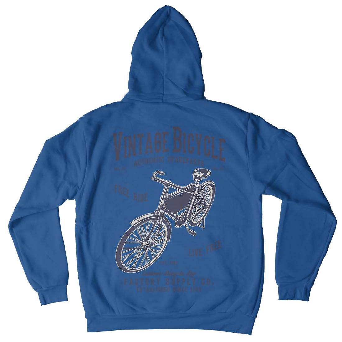 Vintage Bicycle Kids Crew Neck Hoodie Bikes A784