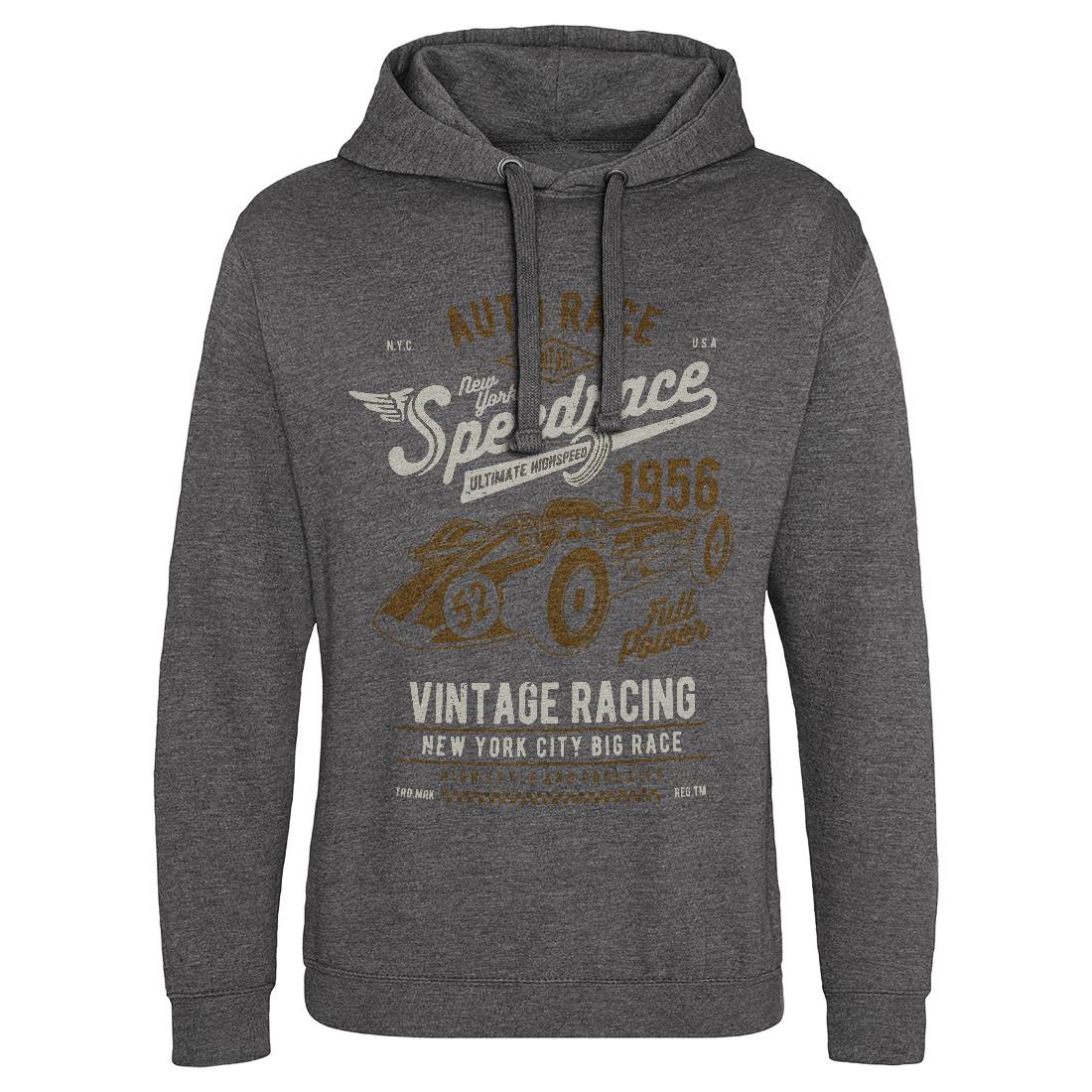 Vintage Speedrace Mens Hoodie Without Pocket Cars A788