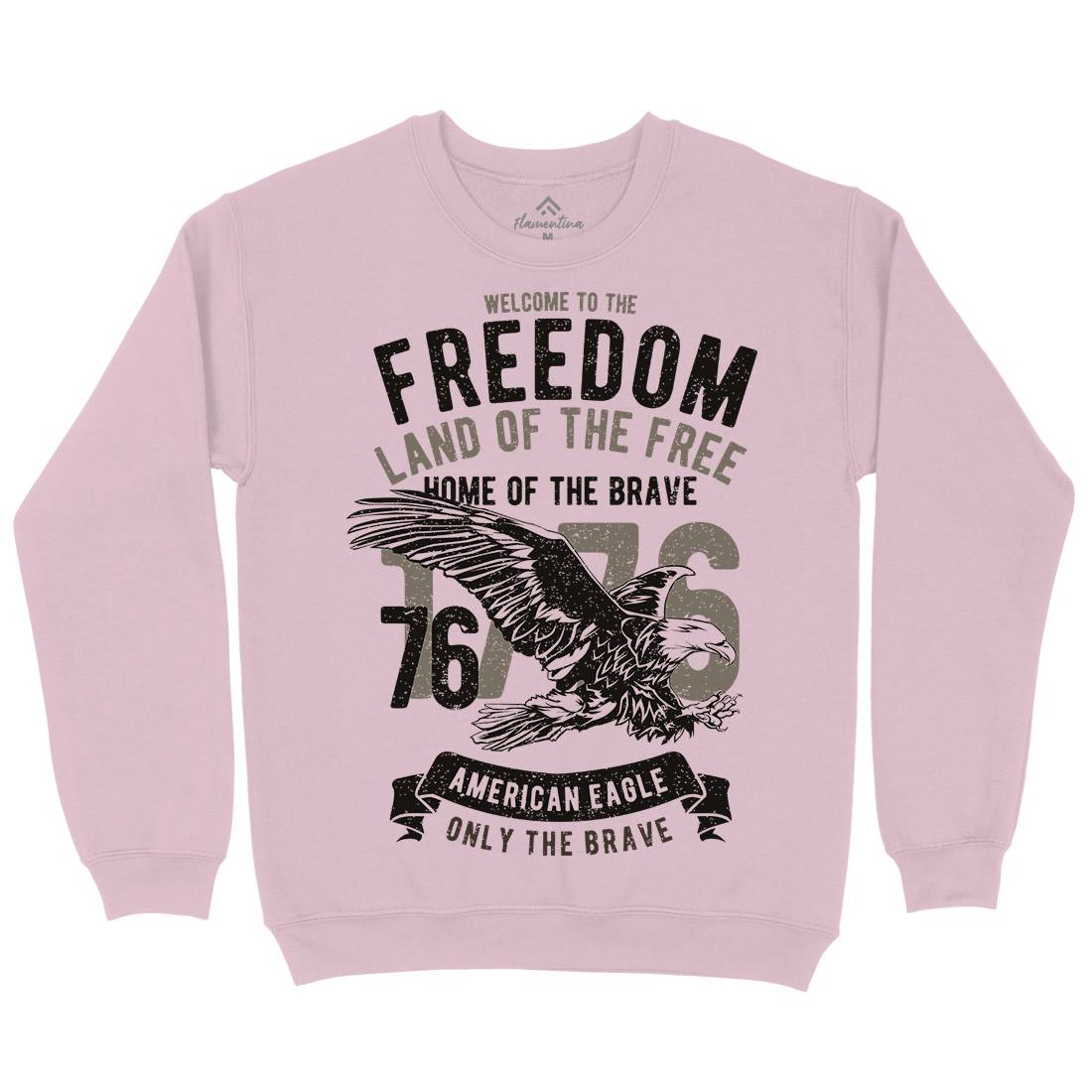 Welcome To The Freedom Kids Crew Neck Sweatshirt Army A790