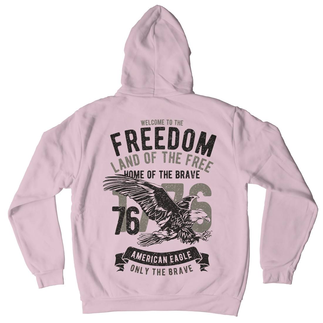 Welcome To The Freedom Kids Crew Neck Hoodie Army A790