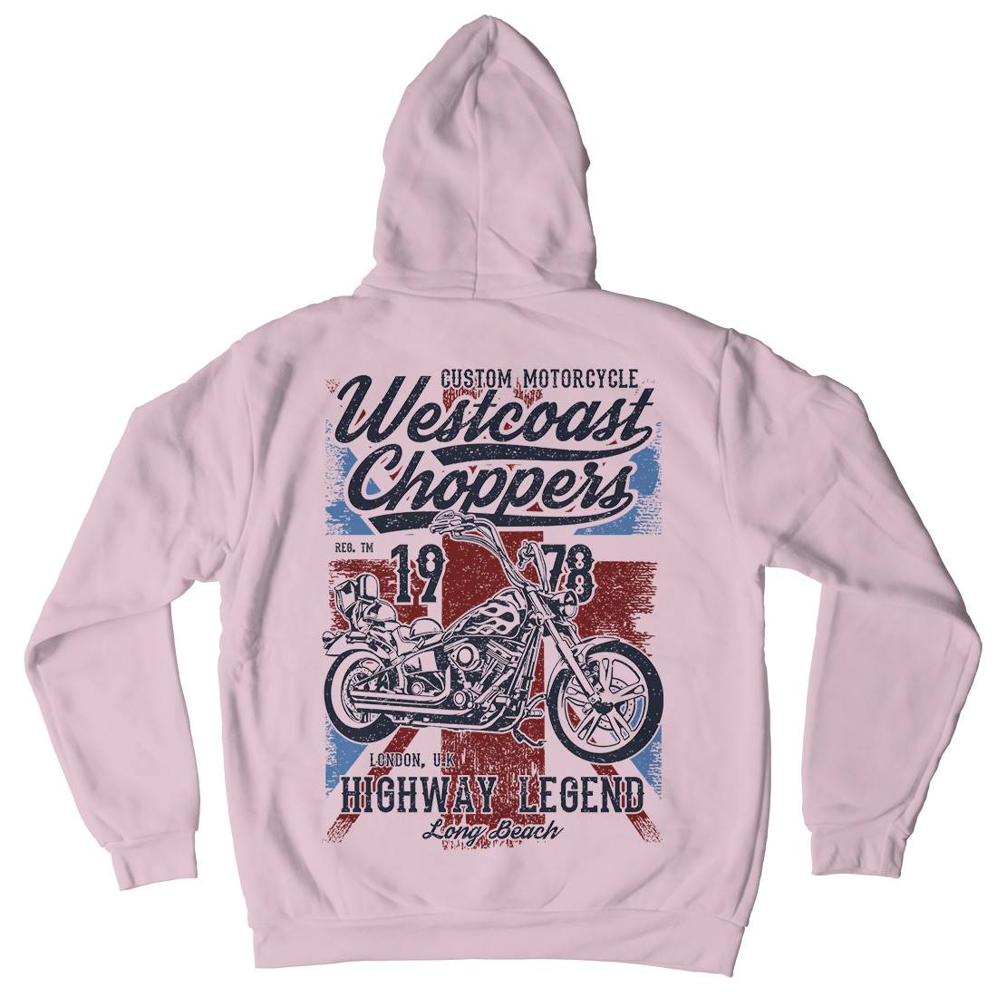 Westcoast Choppers Kids Crew Neck Hoodie Motorcycles A791