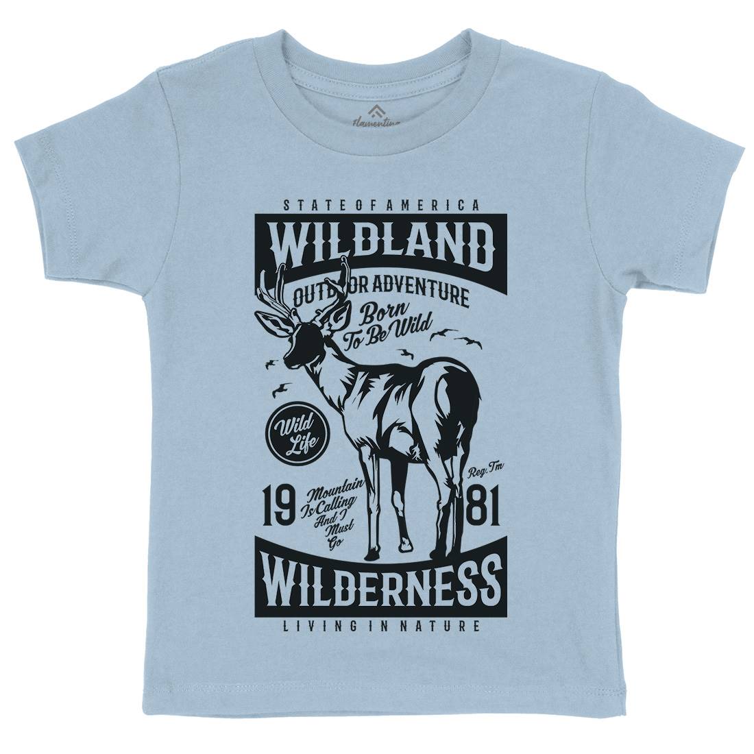 Wild Land Kids Crew Neck T-Shirt Nature A793