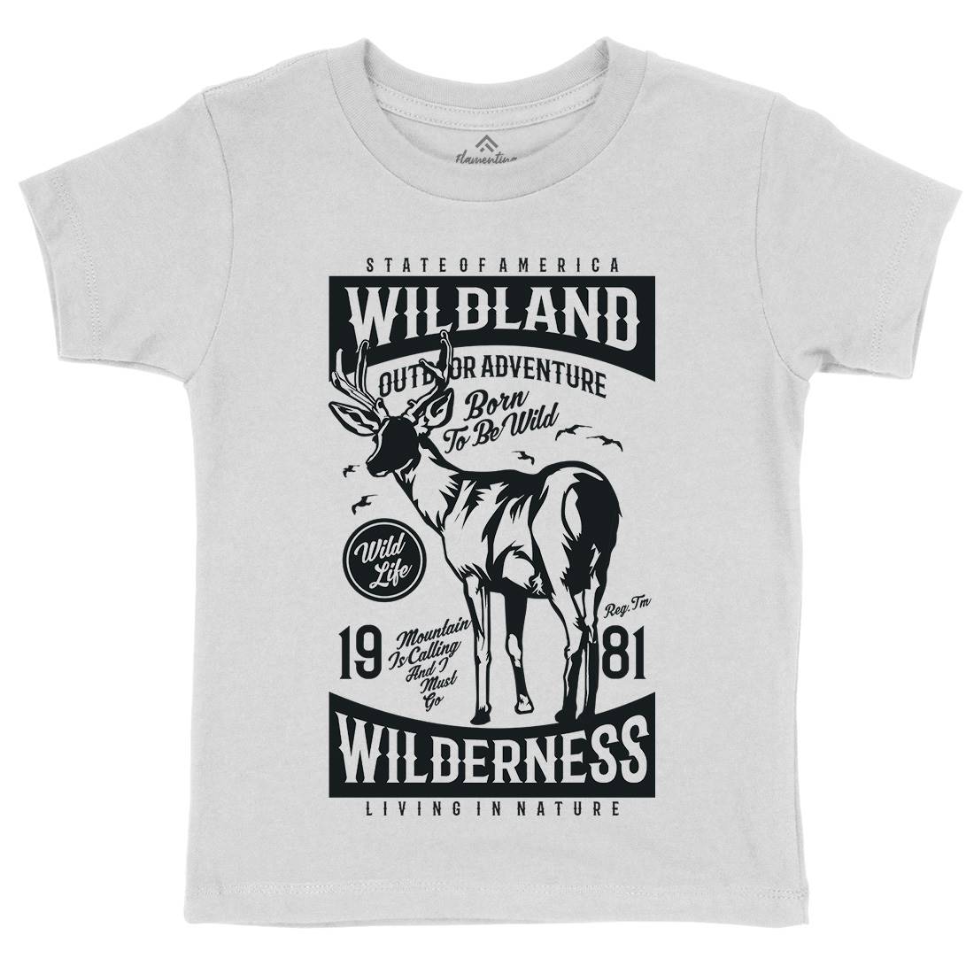 Wild Land Kids Crew Neck T-Shirt Nature A793