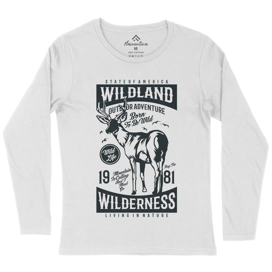Wild Land Womens Long Sleeve T-Shirt Nature A793