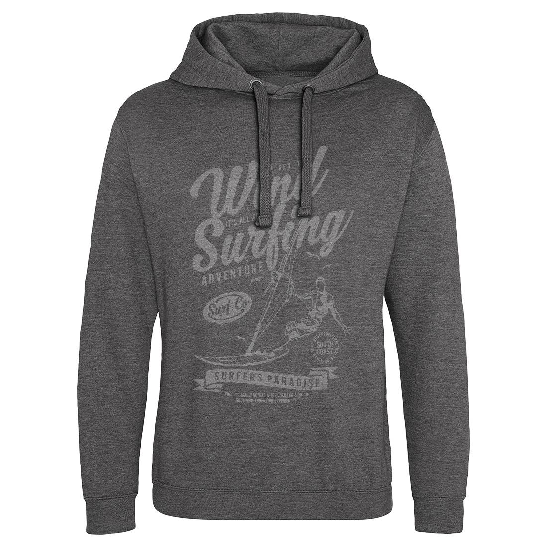 Wind Surfing Mens Hoodie Without Pocket Surf A795