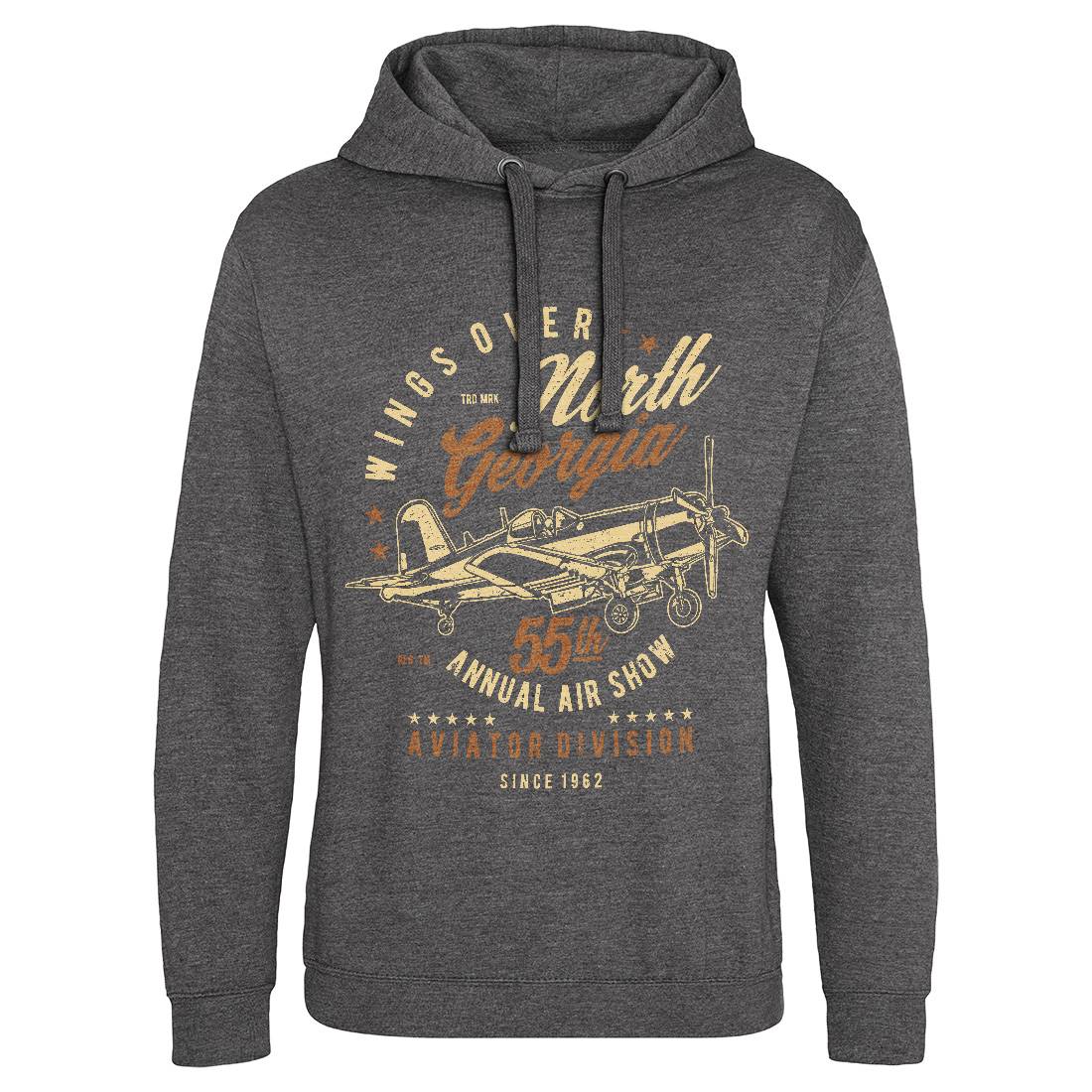 Wings Over North Georgia Mens Hoodie Without Pocket Vehicles A796