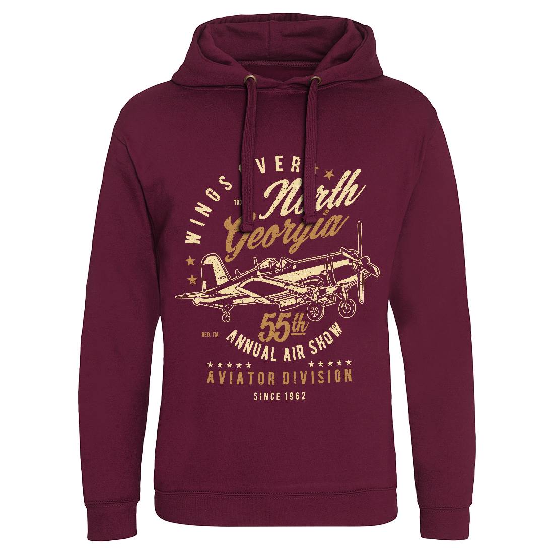 Wings Over North Georgia Mens Hoodie Without Pocket Vehicles A796